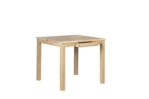 Haslev Klassik 2B Lampentisch mit Schublade 60x60 cm - Geölte Eiche