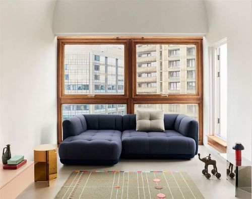 HAY Quilton Kissen 57x49 cm - Vidar 123 / Recyceltes Polyester