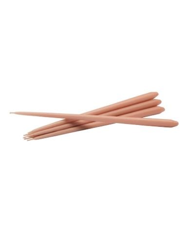 STOFF Nagel Taper Candles by Ester & Erik 6 pcs H: 29 cm - Powder Rose