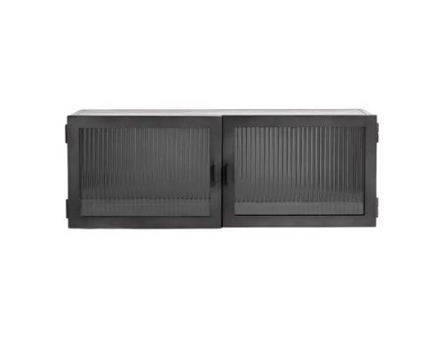 Muubs Vægskab Dallas 80x29x22,5 cm - Sort