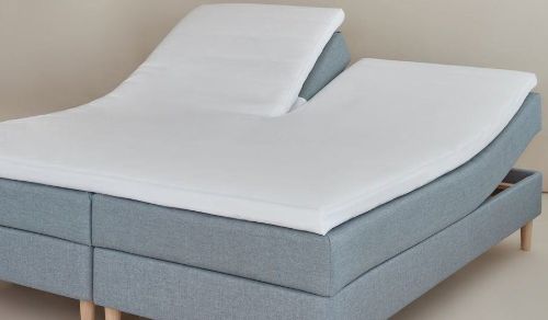 CPH Living Splitlagen Percale U80 210x200x7 cm - Hvid