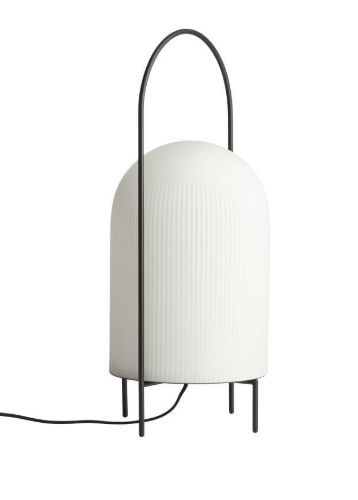 Woud Ghost Stehleuchte Ø: 24 cm - Schwarz/Weiß