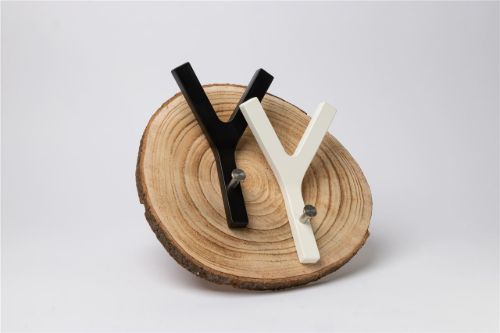 Hoigaard Mini Y-Haken 21 x 14 cm – Weiß