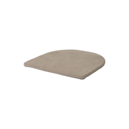Kristina Dam Studio Seating Cushion Dining Chair 51x48x3 cm - Light Brown Nubuch OUTLET