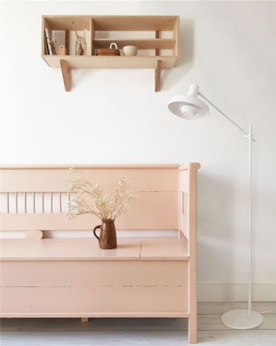 Lampefeber Arigato Stehleuchte 1 Knæk H: 110 cm - Weiß