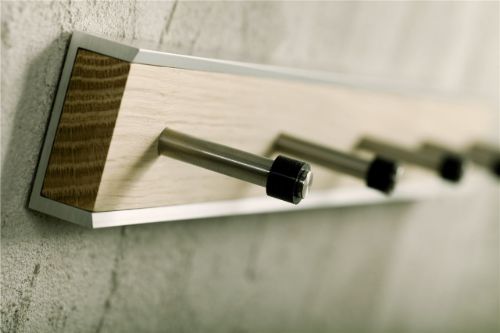 Hoigaard KR-38 Garderobenständer B: 98 cm – Weiß