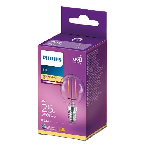 VERWENDEN SIE NICHT Philips Kerzen- & Tropfenform E14 LED Lampe 2W (25W) - Warmweiß