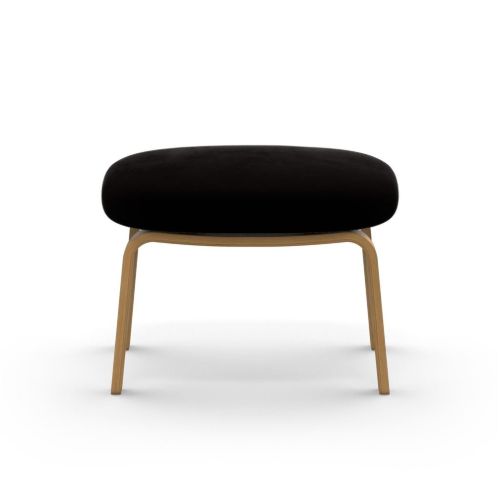 Normann Copenhagen Era Fußhocker Eiche H: 39 cm – City Velvet Vol 2 / 095