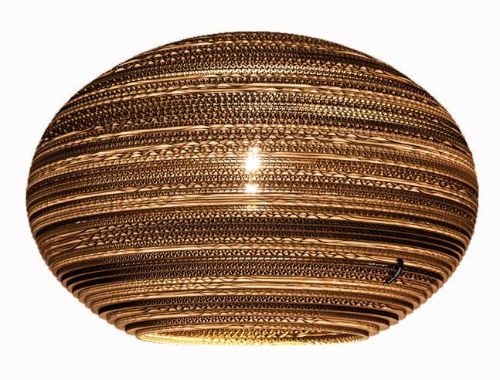 Think Paper Lazy Lamp Ø: 29 cm - Natur