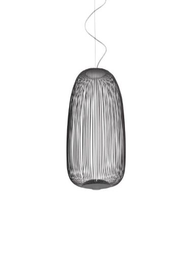 Foscarini Spokes 1 Pendel LED My Light H: 71 cm - Grafit