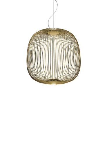 Foscarini Spokes 2 Pendel LED My Light H: 52,5 cm - Guld