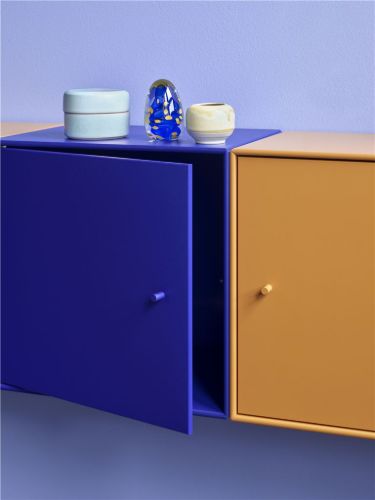 Montana Mini 1103 Modul mit Tür rechts 35x35 cm - 142 Bernstein