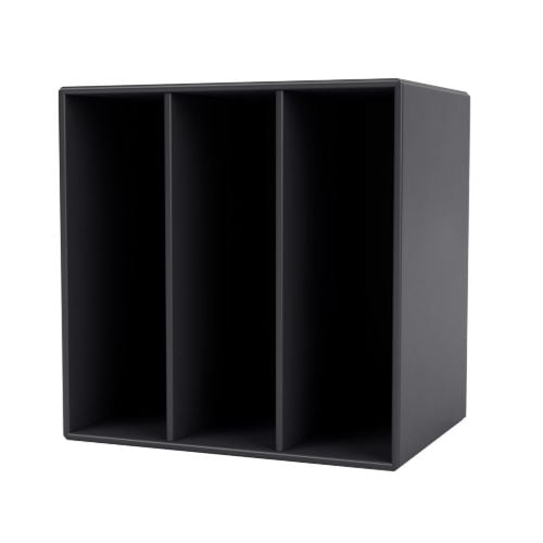 Montana QS Mini 1104 Modul med Vertikale Hylder 35x35 cm - 04 Anthracite