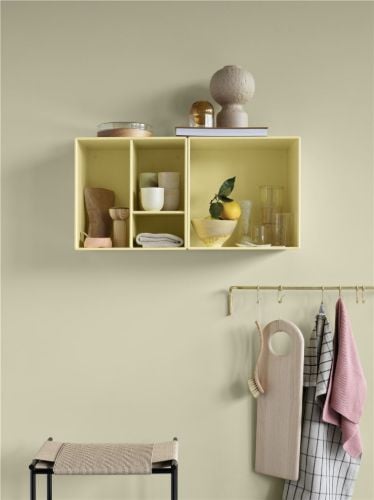 Montana Mini 1002 Modul mit Regalen 35x35 cm - 142 Bernstein