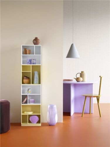 Montana Mini 1102 Modul mit Regalen 35x35 cm - 142 Bernstein