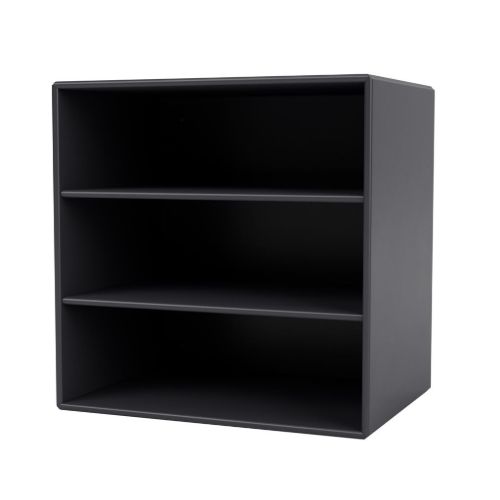 Montana QS Mini 1004 Modul med Horisontale Hylder 35x35 cm - 04 Anthracite