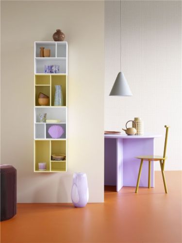 Montana Mini 1302 Modul mit Regalen 35x35 cm - 159 Kamille