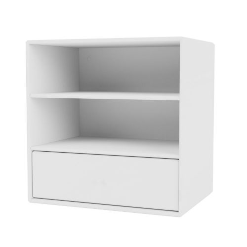 Montana QS Mini 1005 Modul med 1 Skuffe 35x35 cm - 101 New White