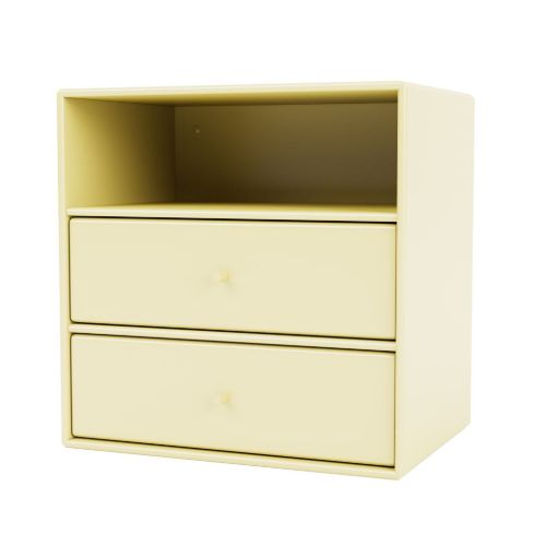 Montana QS Mini 1006 Modul med 2 Skuffer 35x35 cm - 159 Camomile