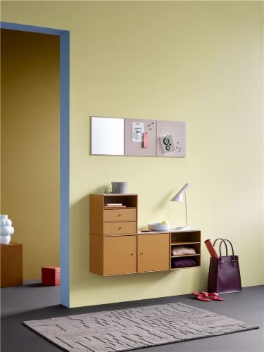 Montana Mini 1006 Modul mit 2 Schubladen 35x35 cm - 04 Anthrazit