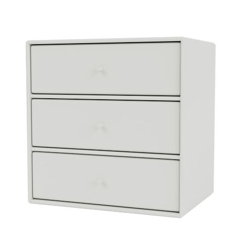 Montana QS Mini 1007 Modul med 3 Skuffer 35x35 cm - 09 Nordic