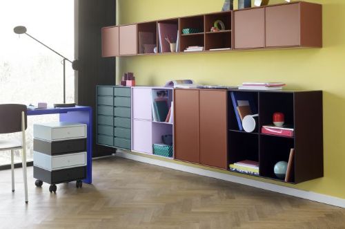 Montana Selection 1118 Cover Schrank mit Hängebeschlägen 69,6 x 69,6 cm – 146 Haselnuss