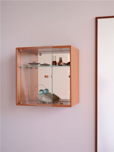 Montana Selection Parfümschrank mit Glastür 35,4 x 35,4 cm – 101 New White