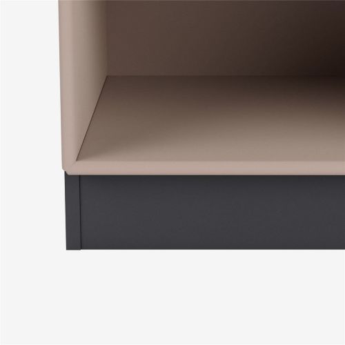 Montana Sokkel 1207 H: 7 cm - 04 Anthracite