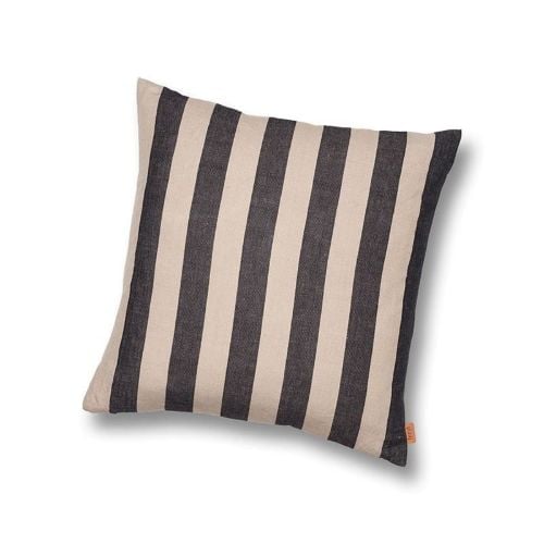Ferm Living Grand Kissen 50x50 cm - Sand/Schwarz