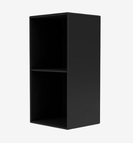 Montana 12 mm System 1261 Reol med ophængsbeslag 35,4x69,6x30 cm - 05 Black