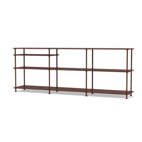 Montana QS Free 222100 Reol med Indskudt Hylde 203,4x75,8cm - 155 Masala