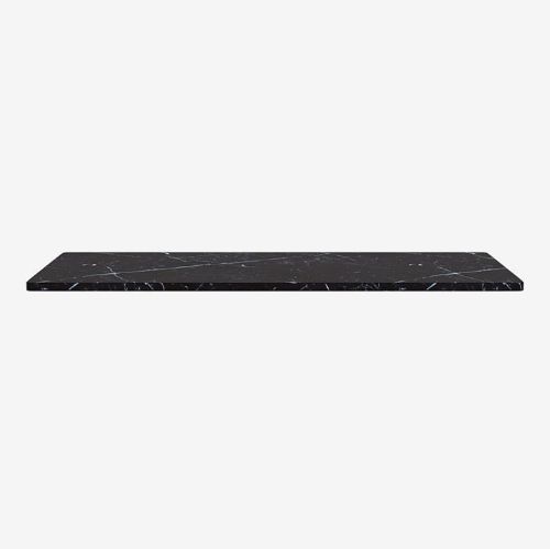 Montana QS Panton Wire Auflegeplatte Doppel 70,1x34,8 cm - 995 BlackMarble