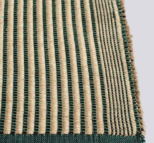 HAY Tapis 170x240 cm - Schwarz/Grün