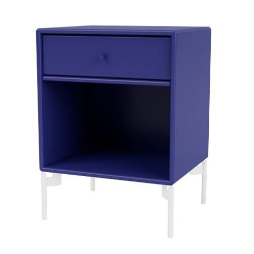 Montana Selection Dream Sengebord med ben 35,4x35,4x30 cm - 135 Monarch / Chrome