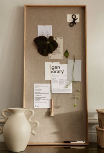Ferm Living Scenery Pinnwand 100 x 45 cm – Eiche natur