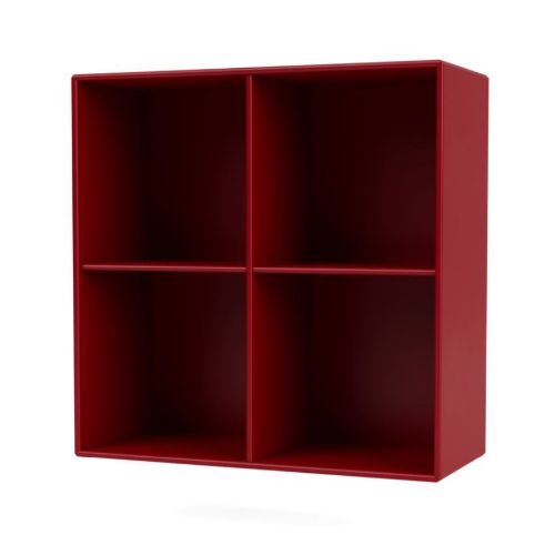 Montana Selection Show Bogreol med ophængsbeslag 69,6x69,6 cm - 165 Beetroot