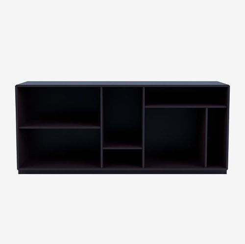 Montana Mega 200801 Beistelltisch mit Sockel 3 cm 115,2x38 cm - 147 Shadow