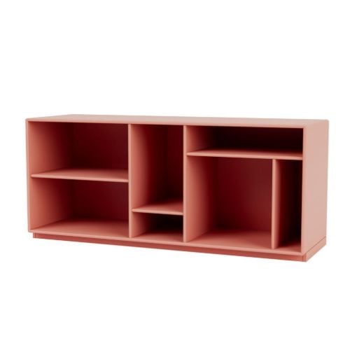 Montana Mega 200801 Skænk med sokkel 3 cm 115,2x38 cm - 151 Rhubarb