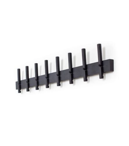 We Do Wood Reces Garderobenständer B: 98 cm – Schwarz lackiert