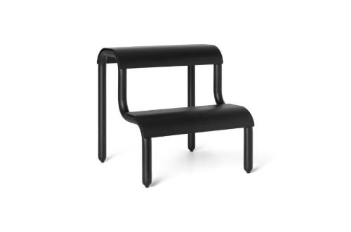 Ferm Living Up Step Stool H: 36,2 cm - Black