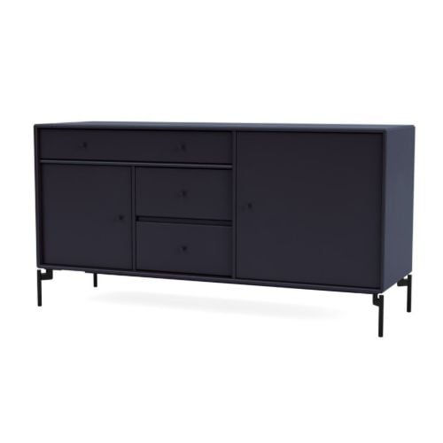 Montana Mega 200802 Skænk med ben 115,2x38 cm - 147 Shadow / Black