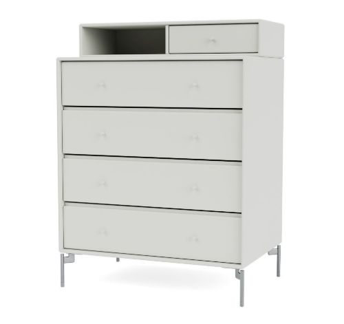 Montana QS Selection Keep Kommode med ben 69,6x82,2 cm - 09 Nordic / Chrome