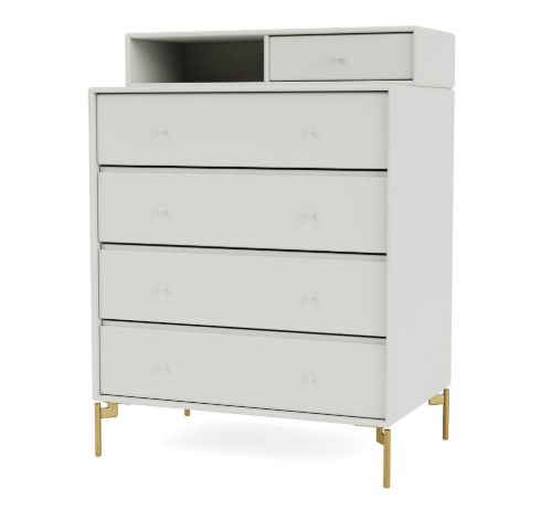 Montana Selection Keep Kommode med ben 69,6x82,2 cm - 09 Nordic / Brass