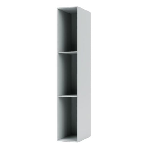 Montana Sidehængt Reol m. 3 Hylder Højre H: 138 cm - 156 Oyster