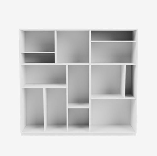 Montana Mega 201801 Beistelltisch mit Sockel 3 cm 115,2x38 cm - 101 NewWhite