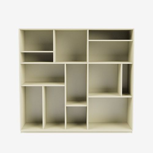 Montana Mega 201801 Beistelltisch mit Sockel 3 cm 115,2x38 cm - 150 Vanille