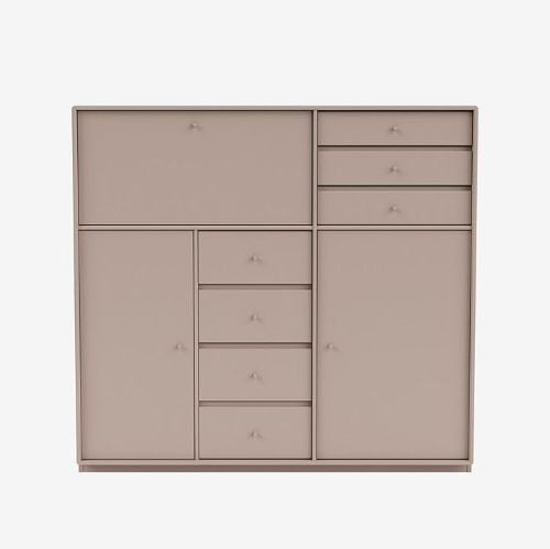 Montana Mega 201802 Beistelltisch mit Sockel 3 cm 115,2x38 cm - 137 Pilz