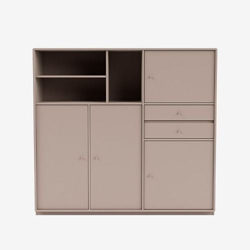 Montana Mega 201803 Beistelltisch mit Sockel 3 cm 115,2x38 cm - 137 Pilz