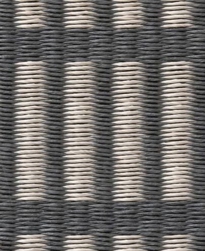 Woodnotes New York Carpet Sewn Edges 140x200 cm - Graphite/Stone