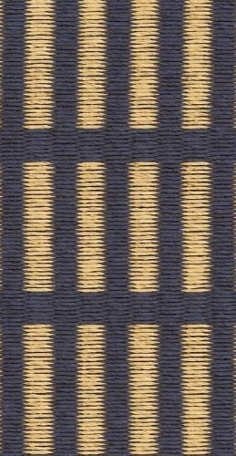 Woodnotes New York Carpet Sewn Edges 140x200 cm - Dark Blue/Natural